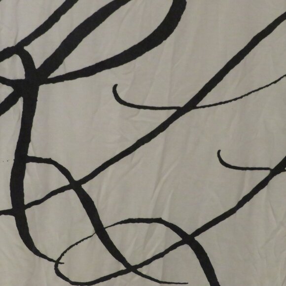 Lauren Ralph Lauren T-Shirt Short Sleeve White with Black Cursive Size L Women's - Picture 5 of 5